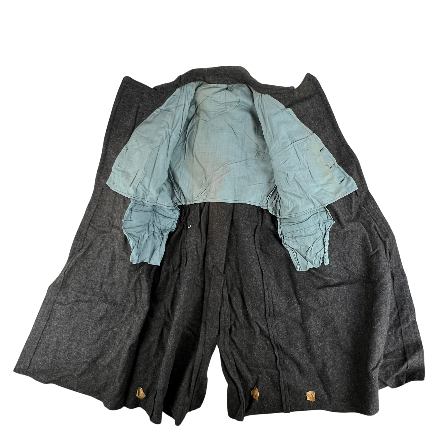 Bulgarian People's Army 70s Grey Wool Greatcoat - Medium