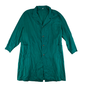 Austrian Army Green Blue Chore Coat - X Large 116-120 III/IV