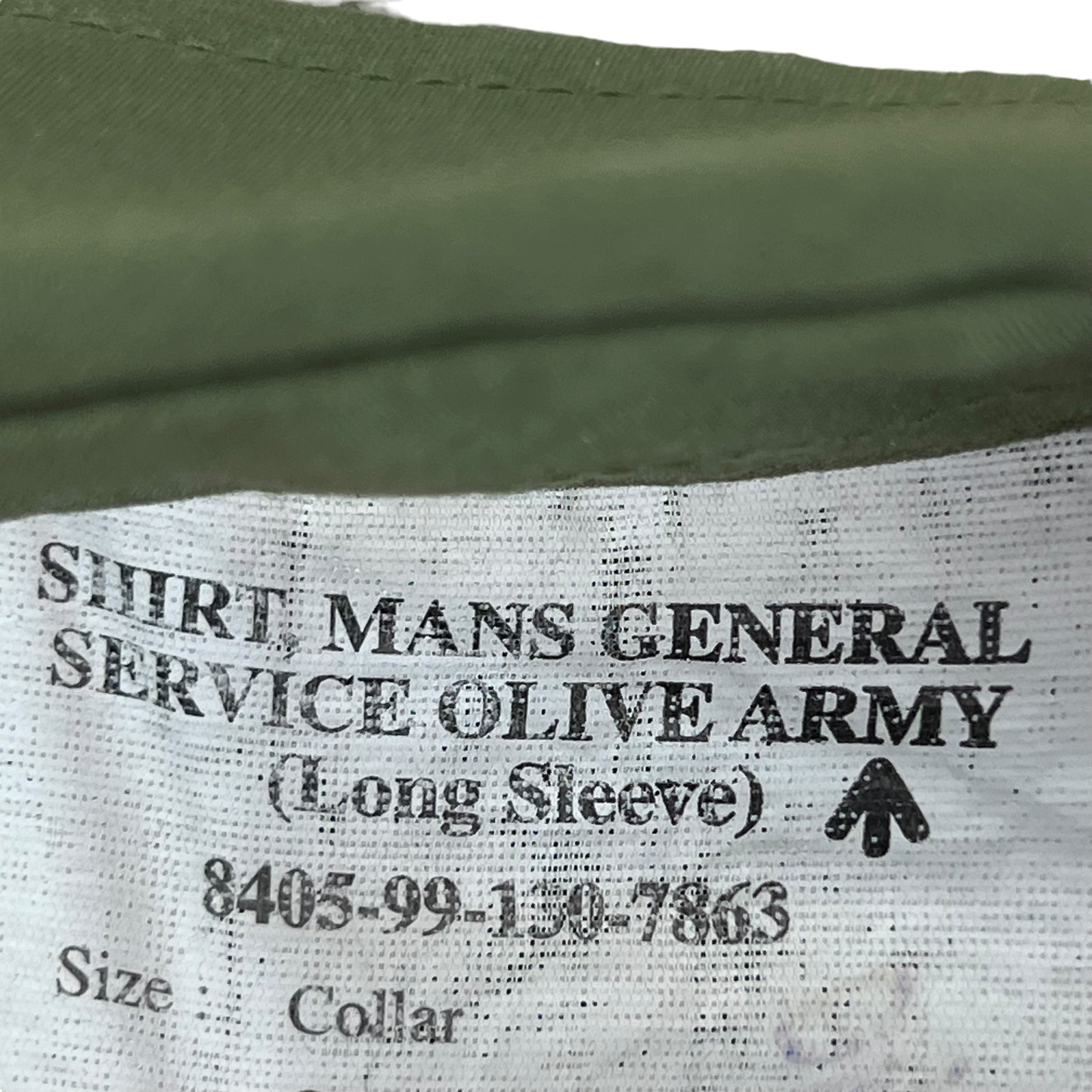 British Army Green All Ranks Long Sleeve Shirt