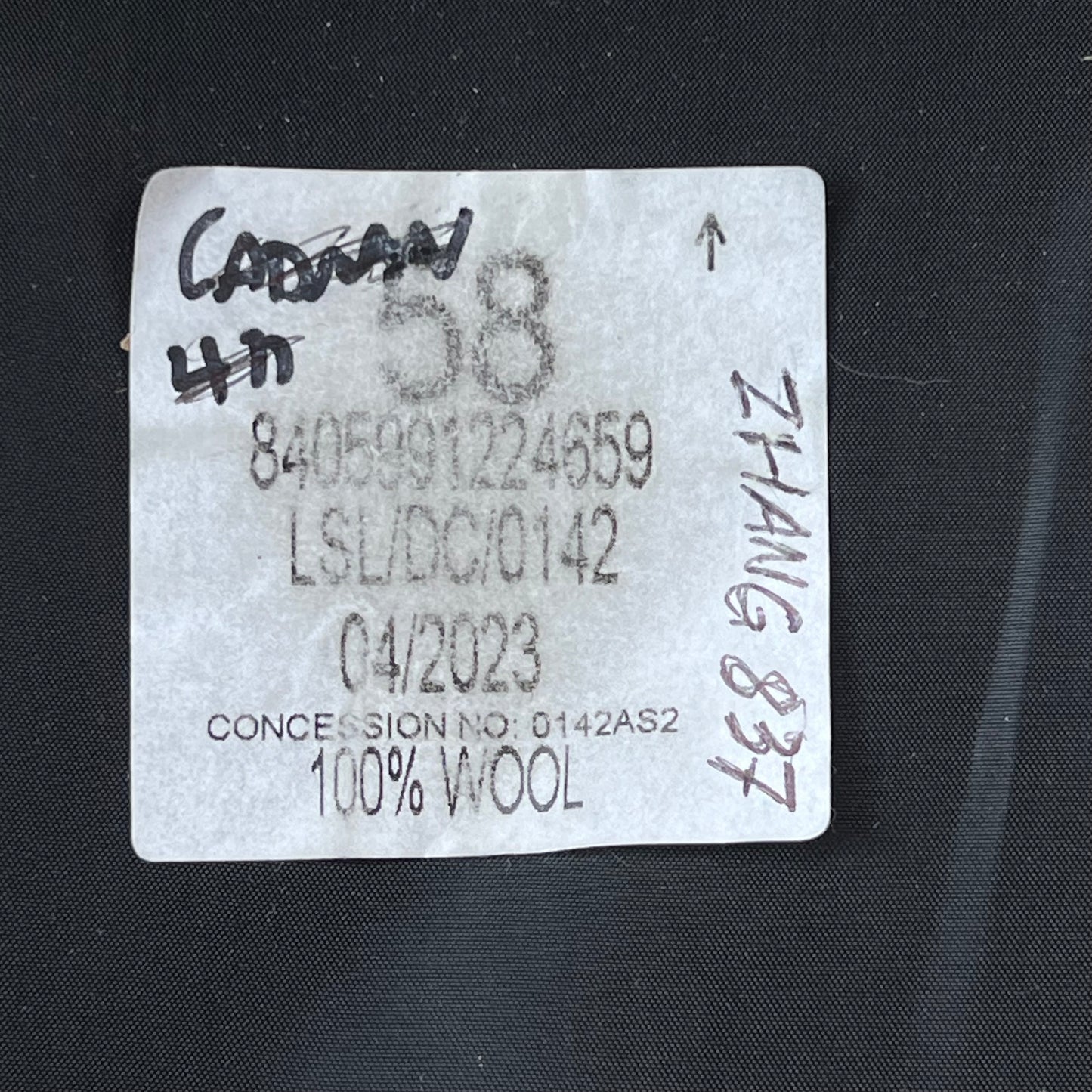 British RAF Peaked Dress Cap - Medium 58cm