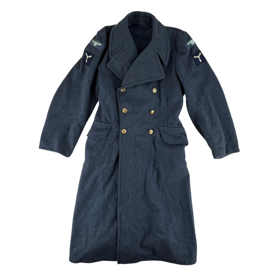 British RAF 50's New Pattern Wool Greatcoat - Medium SIZE 14