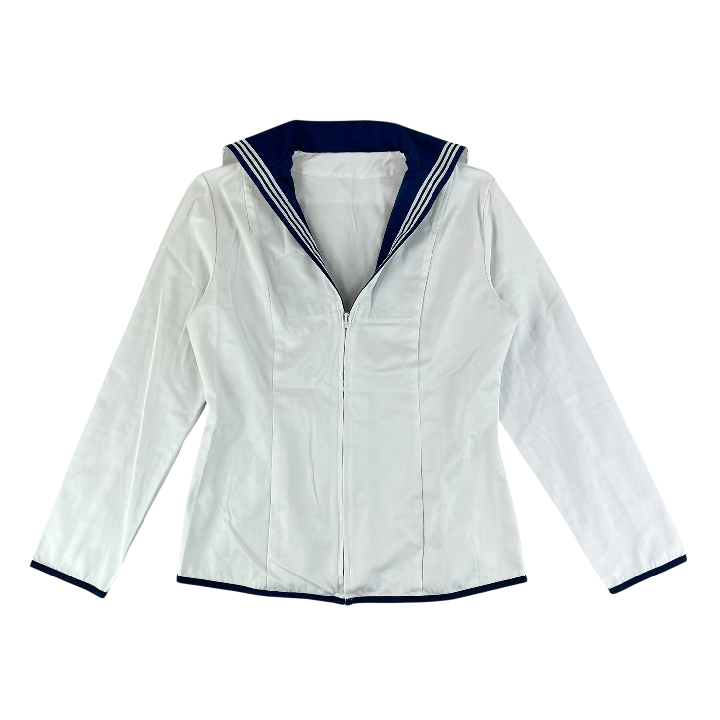 British Royal Navy Class II White Jumper Sailor's Top - Medium 178/96