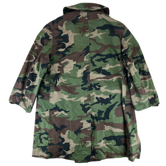 Slovak Army M97 Camouflage Dispatch Trench Coat - XX Large