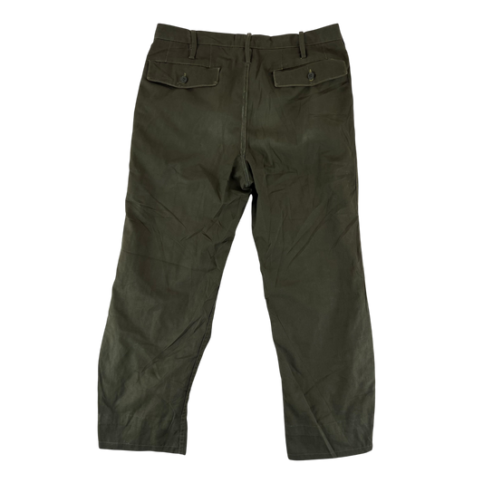 Italian Army Olive Drab Roma 75 Trousers - W32 L26.5