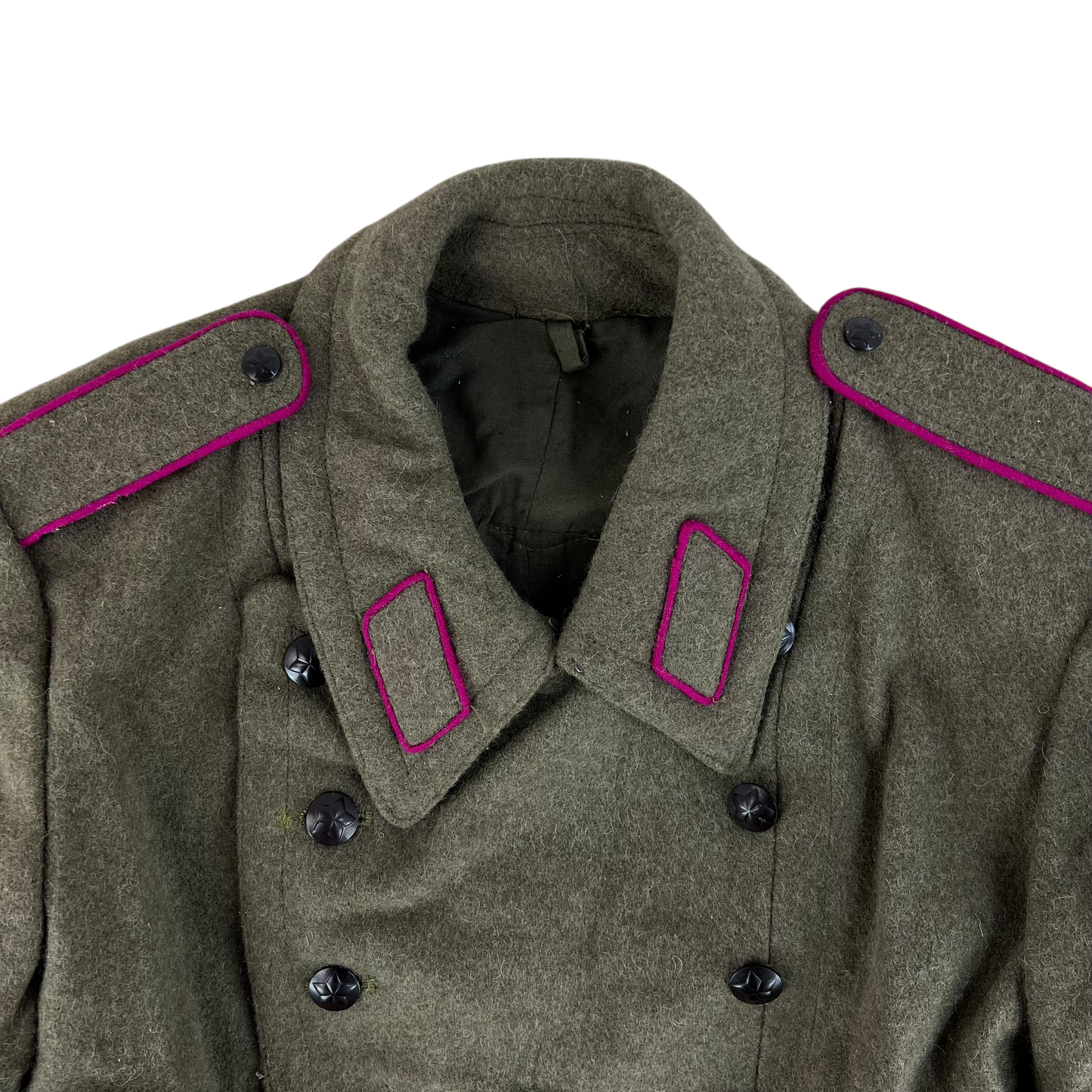 Bulgarian People's Army Khaki Wool Greatcoat - Medium