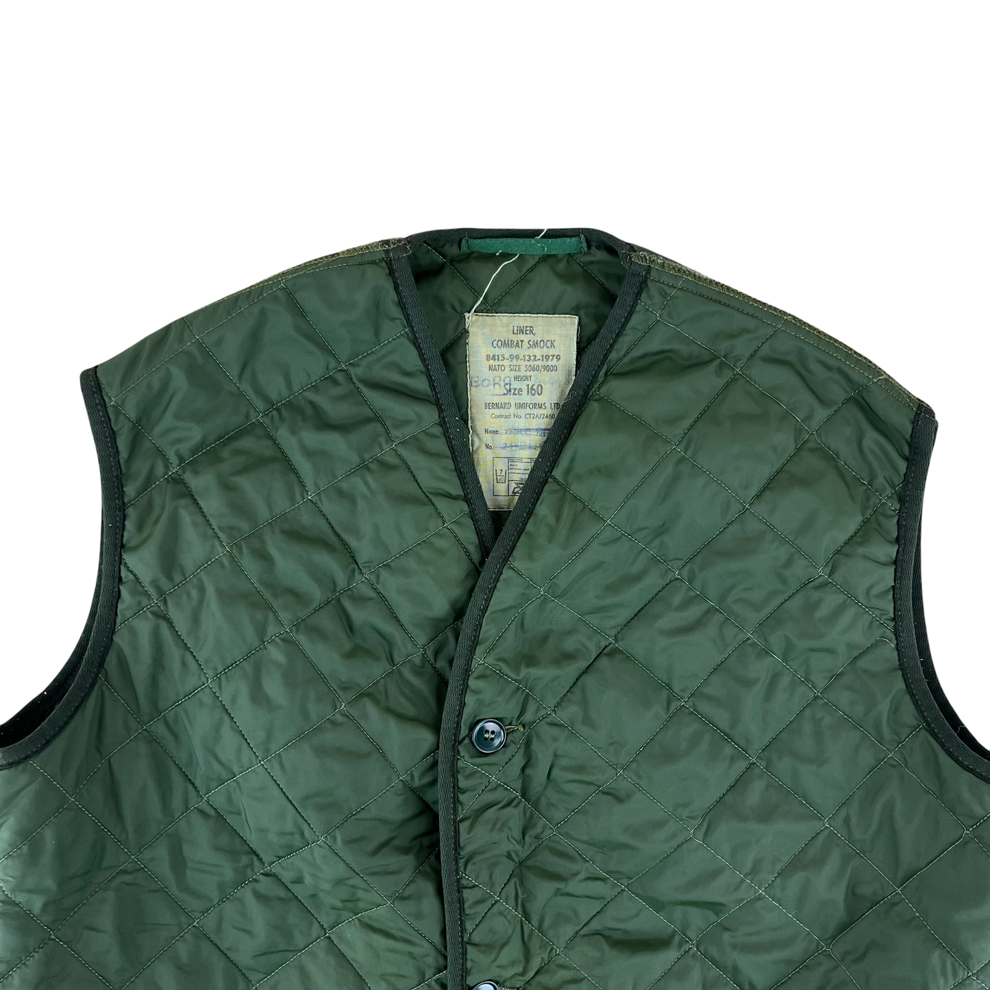 British Army Cold Weather Jacket Gilet Liner - Large