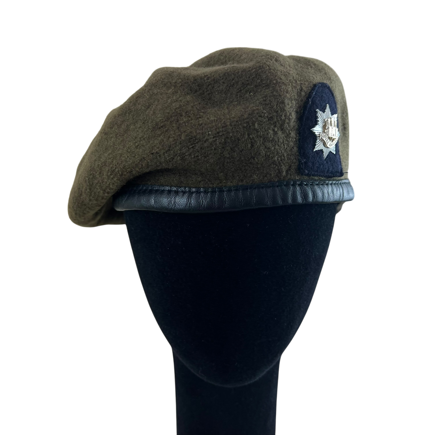 British Army Royal Anglian Beret w/ Badge -