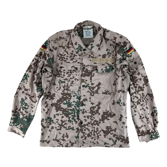 German Army Tropentarn Camouflage Field Shirt / Jacket - Large GrNr 8