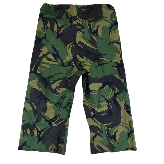 British Army Woodland DPM Camouflage MVP Waterproof Trousers  Shorts - W32-36