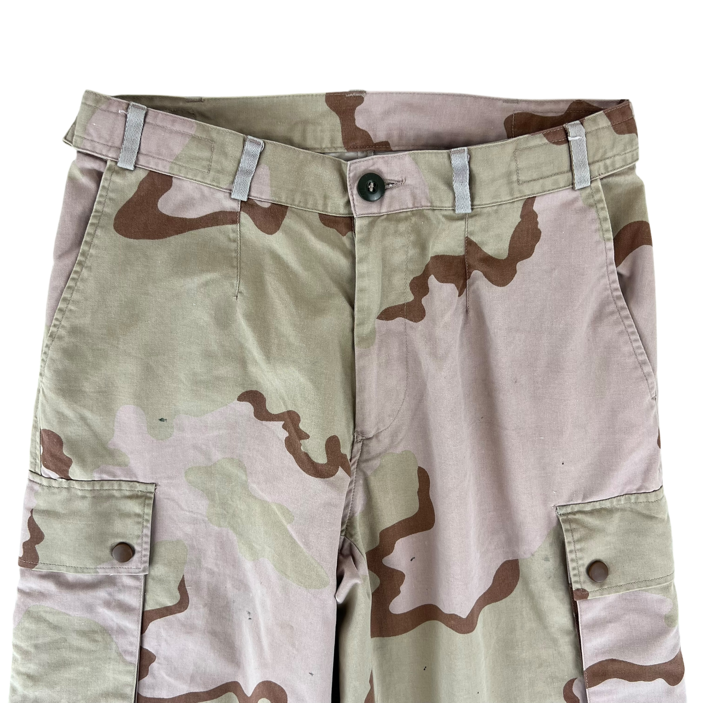 Dutch Army M93 Desert Tricolour Camouflage Combat Trousers - W30 L34