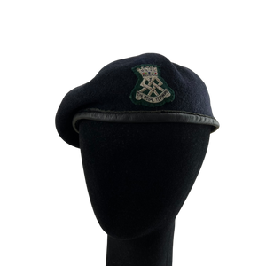 British Army Beret w/ Patch - Royal Yeomanry - Small