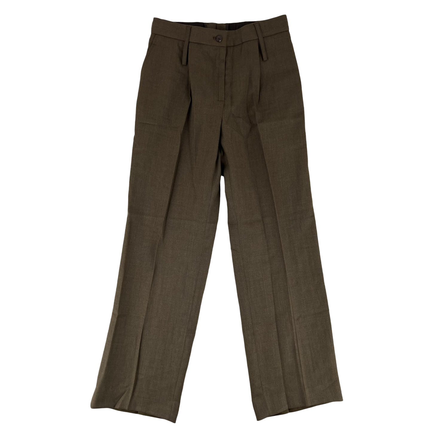 British Army No. 2 FAD Barracks Brown Women's Slacks Trousers - W28 L29