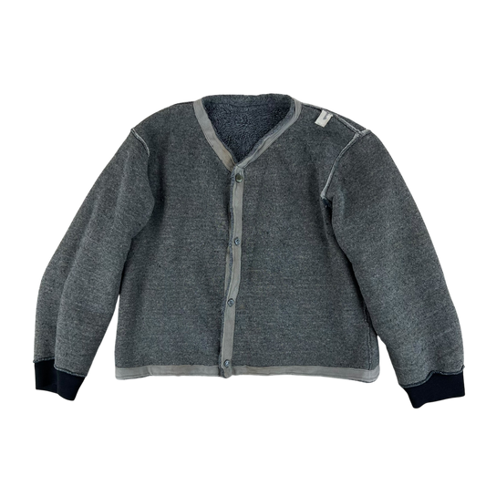 Czechoslovak Army Faux Fur Jacket Liner Cardigan M85 - Medium