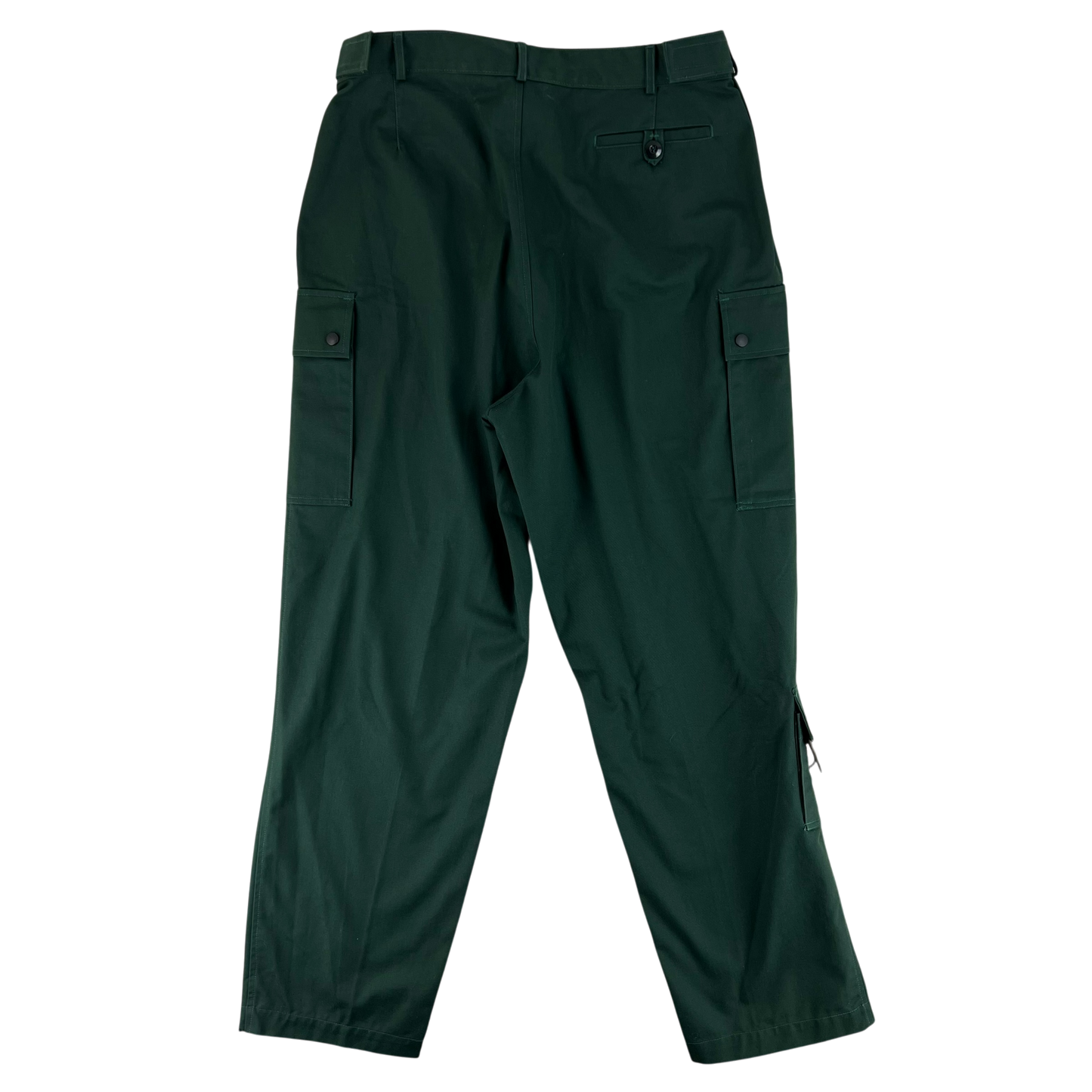 Dutch Army Green Working Dress Trousers - W36 L32.5