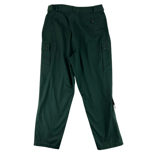 Dutch Army Green Working Dress Trousers - W36 L32.5