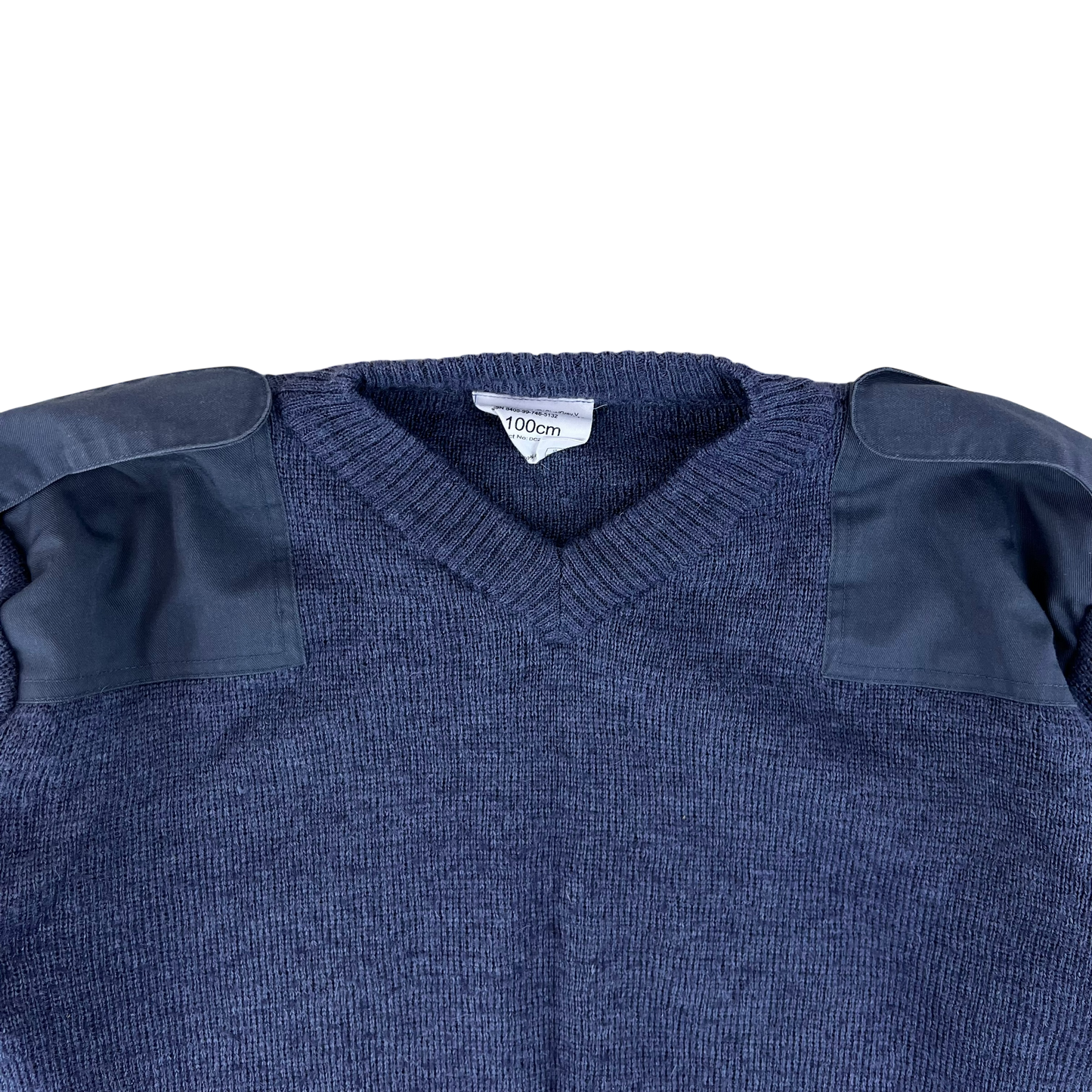 British RAF Wool V Neck Pullover Jersey Jumper - Medium 100cm