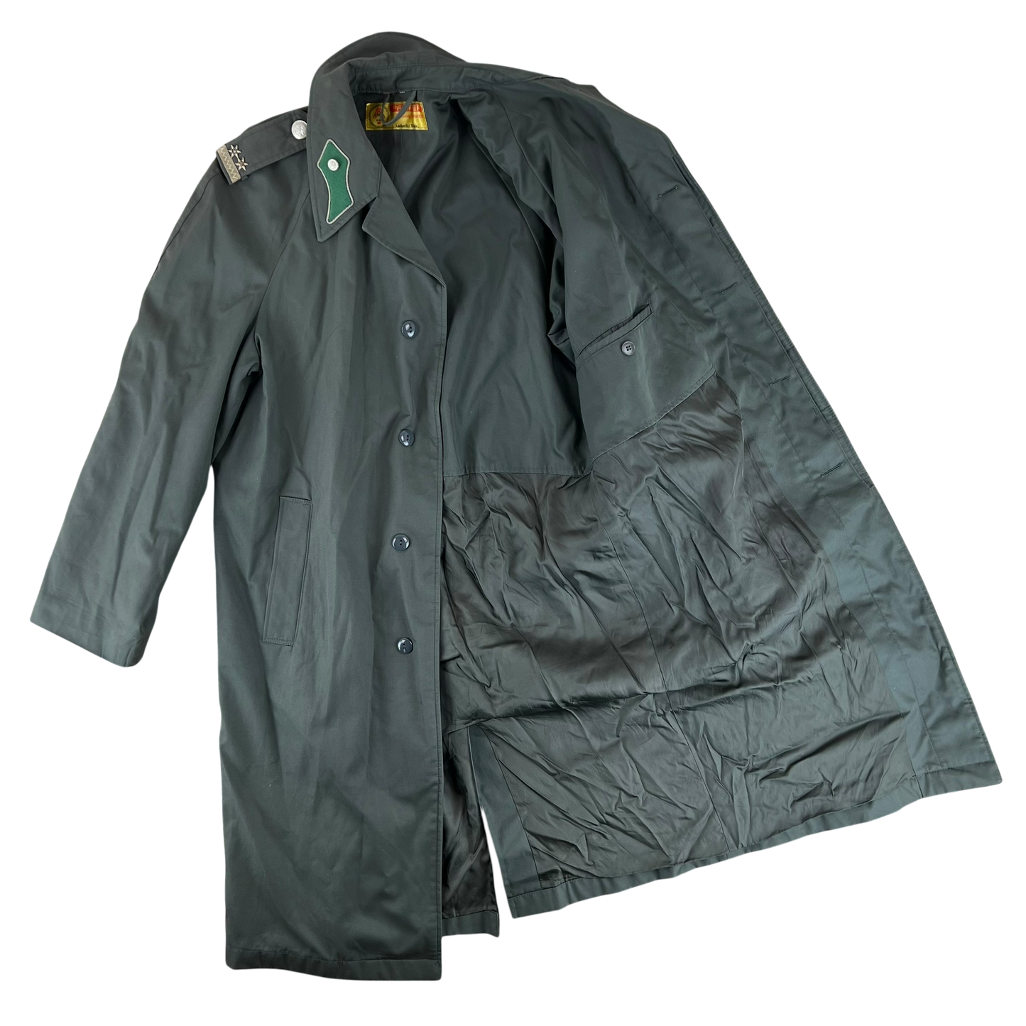 Austrian Army Officer's Trenchcoat Mac Field Grey - Medium
