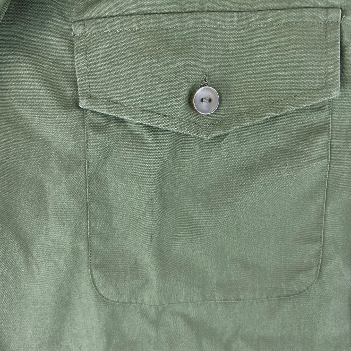 British Army Mens Olive Green Shirt Short Sleeve - Medium C38/40