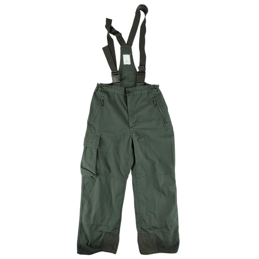 French Army F1 Olive Dungaree Trousers - W30 L27
