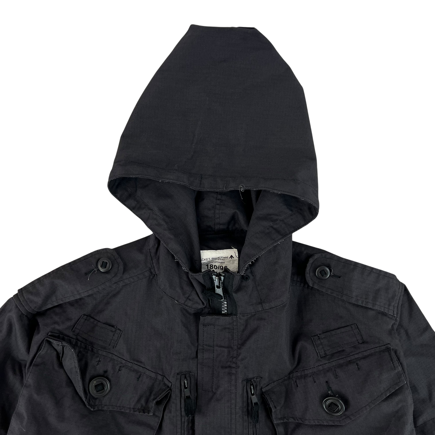 British Army SAS Police Black Field Jacket - Medium 180/96