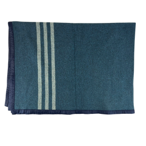 Romanian Army / Air Force Blue Wool Blanket