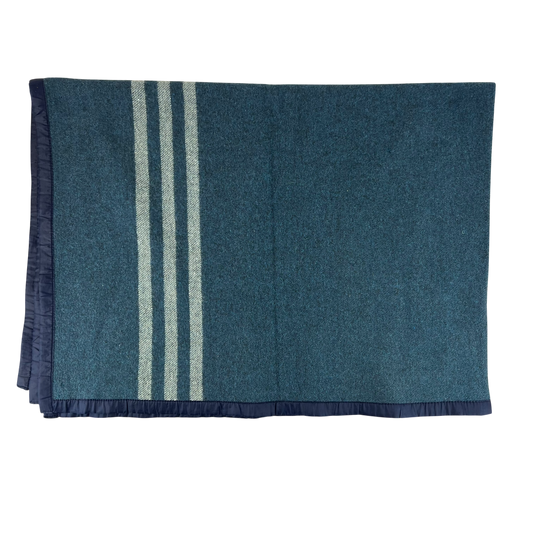 Romanian Army / Air Force Blue Wool Blanket