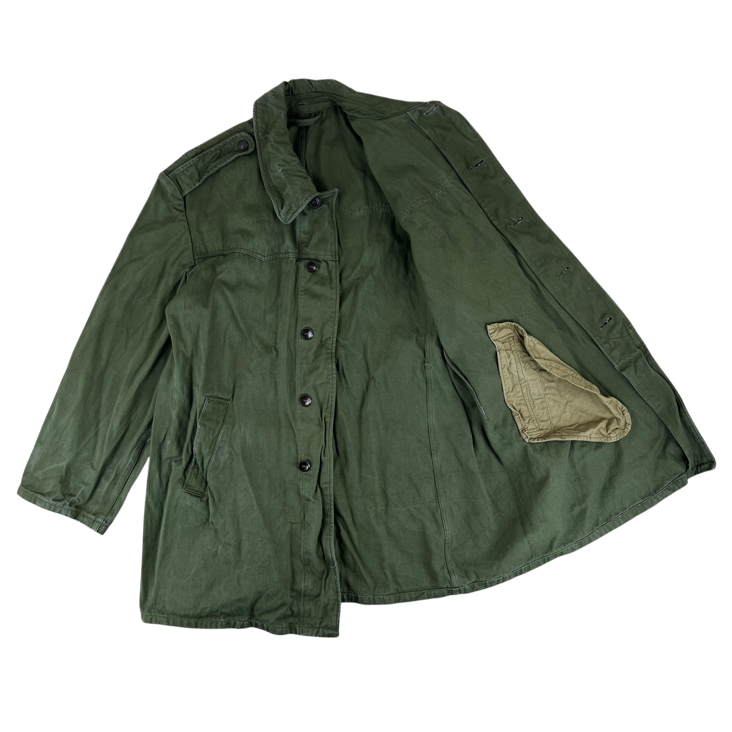 Hungarian People's Army Olive Green Field Parka - Large