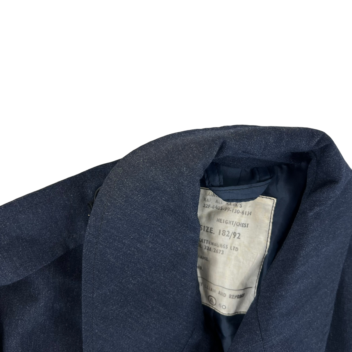 British Royal Air Force Raincoat Trench Coat - Medium 182/92