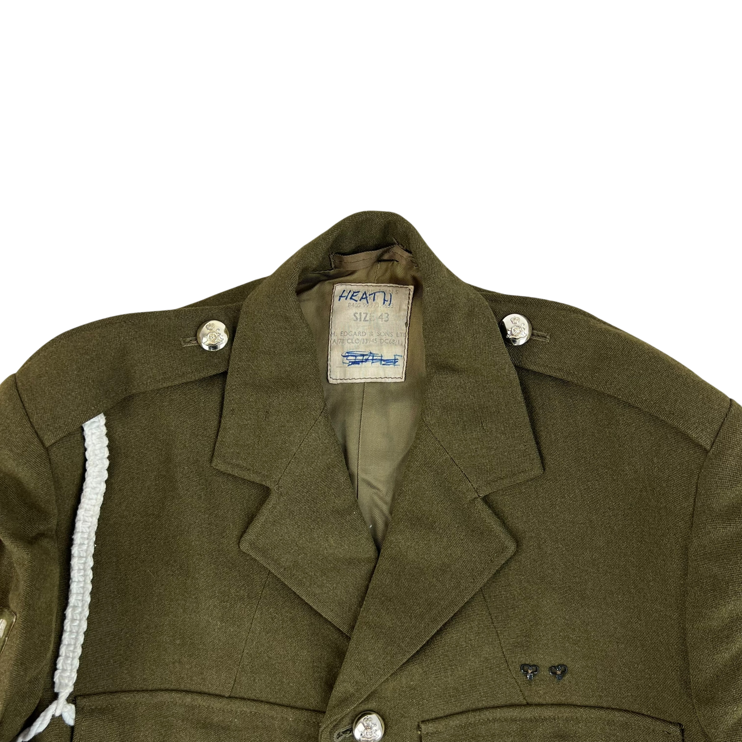 British Army No. 2 Khaki Green Dress Jacket - Royal Artillery - Medium