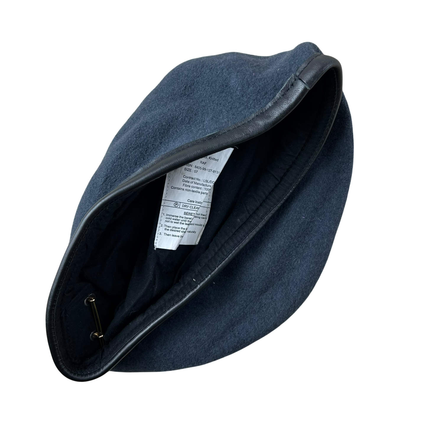 British RAF Beret w/ Badge - Medium 57cm