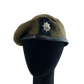 British Army Khaki Beret w/ Badge - Royal Anglian - Medium 58cm