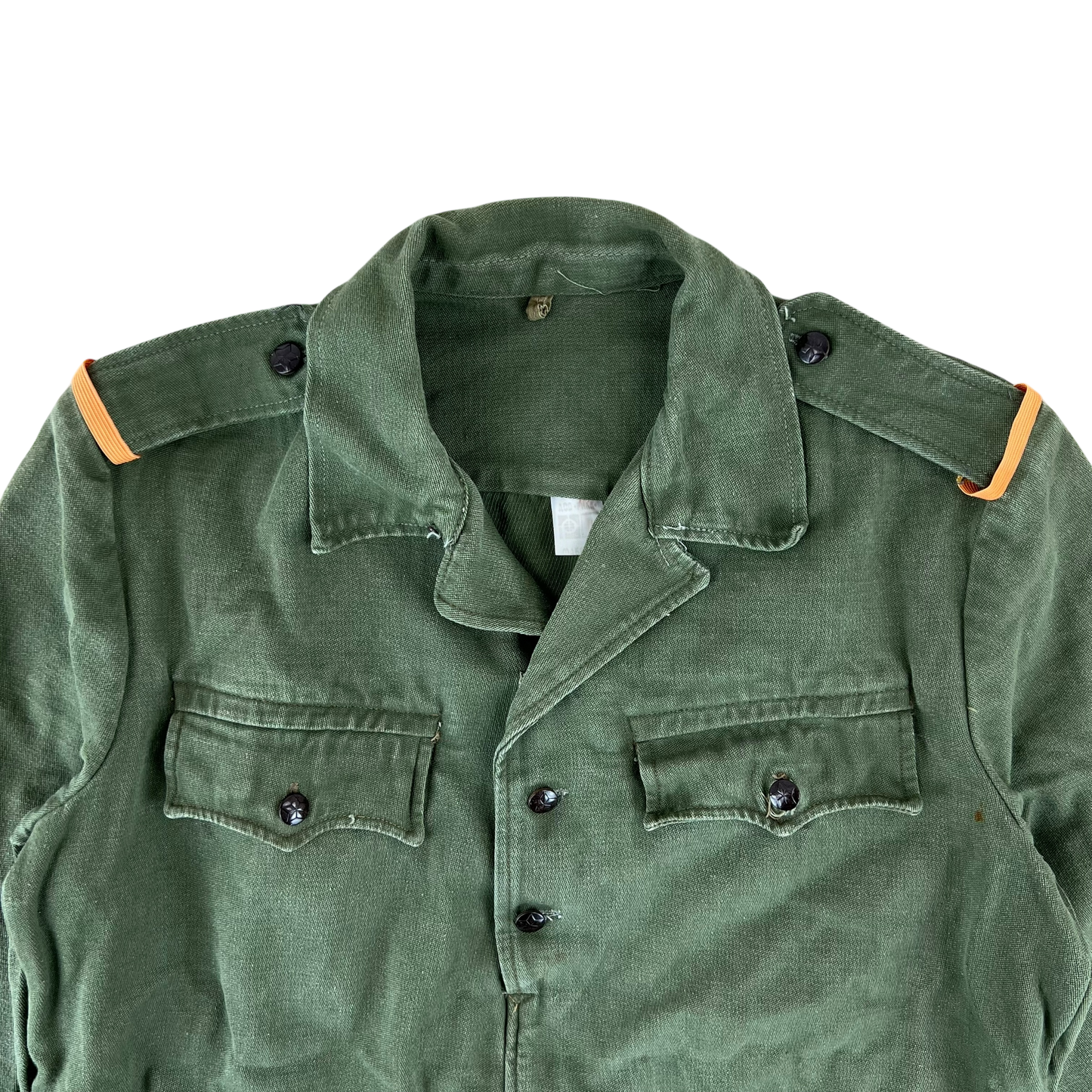 Bulgarian People's Army Olive Green Cossack Shirt - Large
