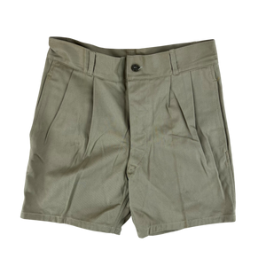 Italian Army 70s Stone Chino Shorts - W27