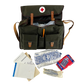 Finnish Civil Defence Vintage Medical Kit Bag w/ Supplies