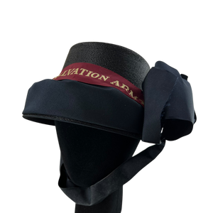 British Salvation Army 60's Women's Dress Bonnet - Small