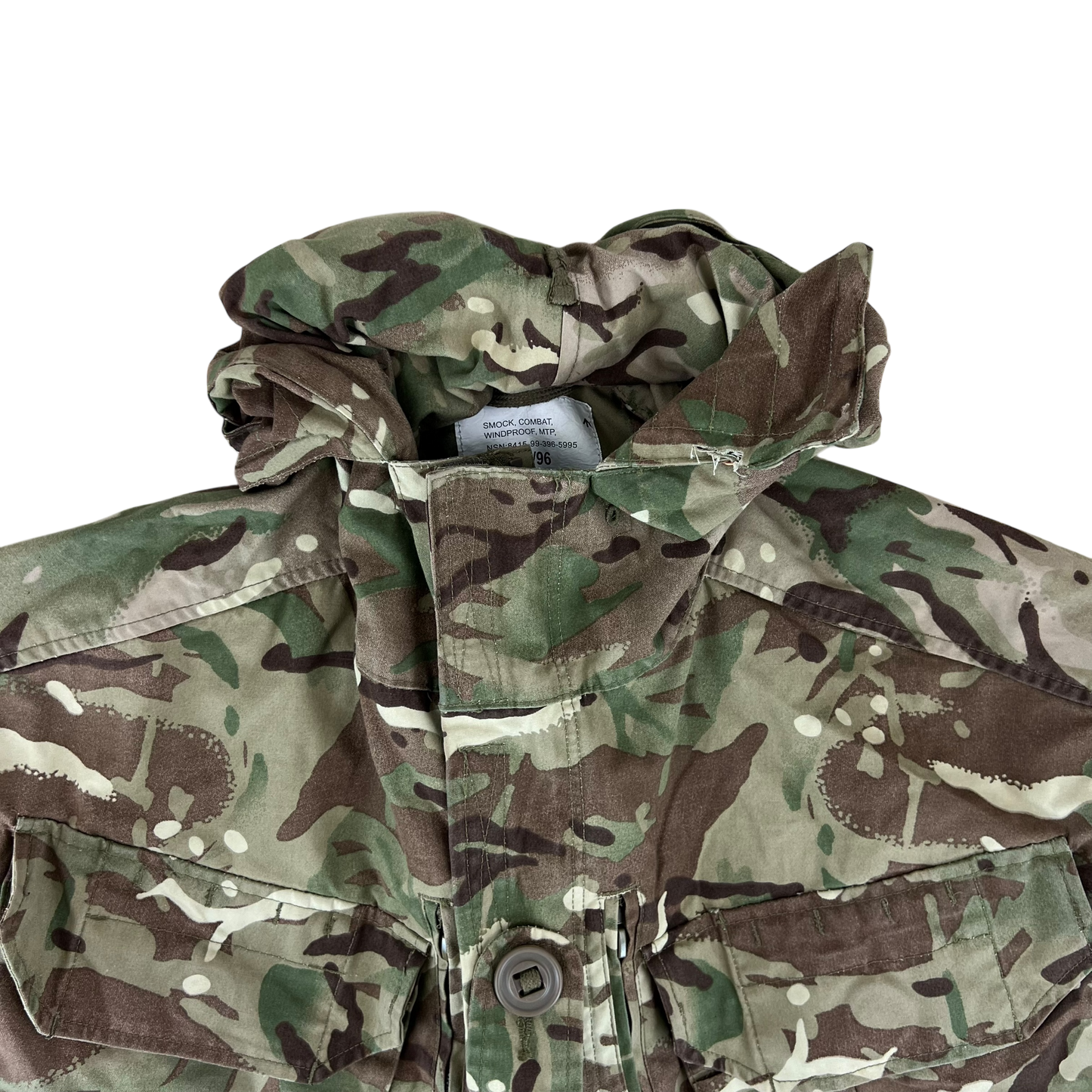 British Army MTP Camouflage Windproof Smock - Medium 180/96