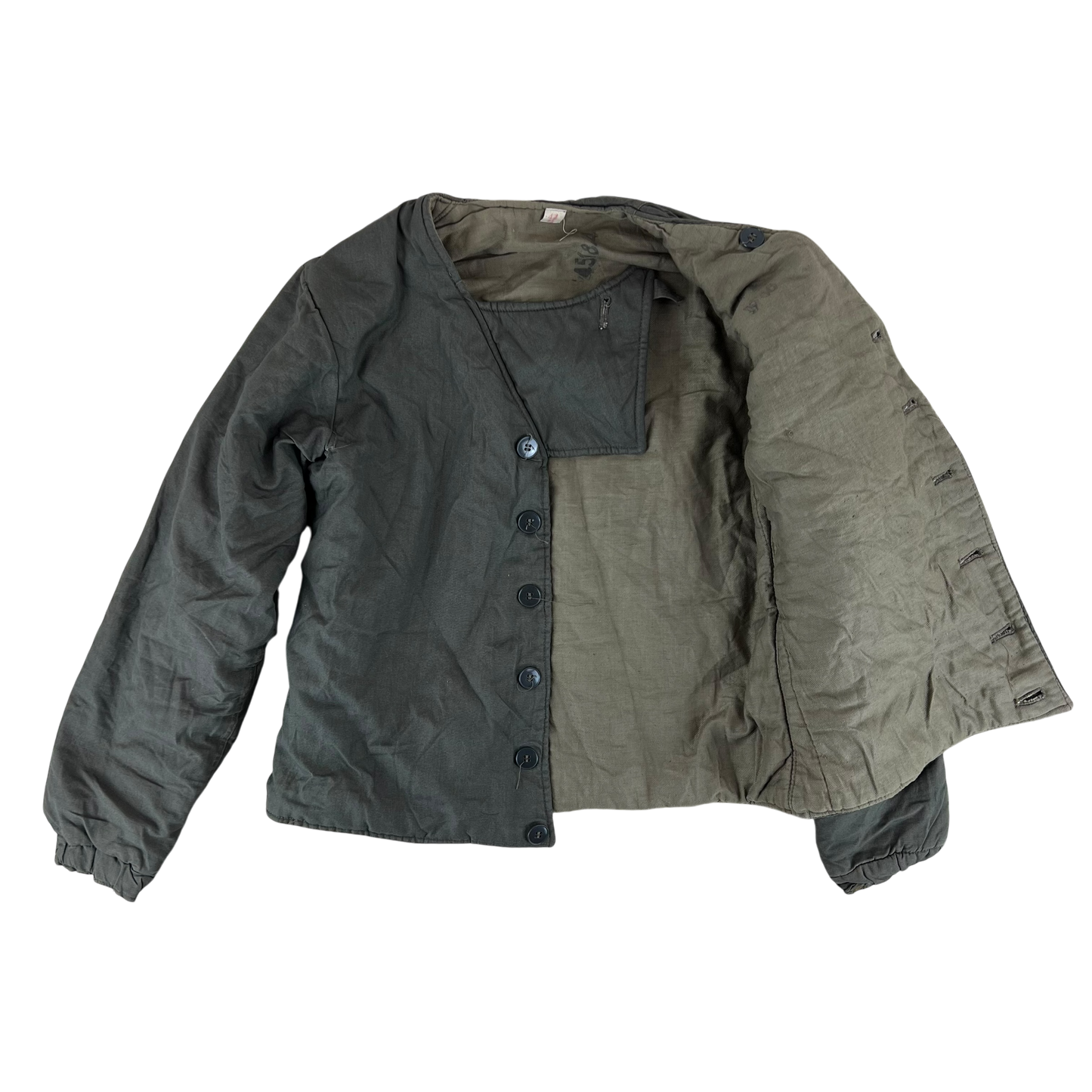 Czechoslovak Army M60 Cold Weather Canvas Jacket Liner -