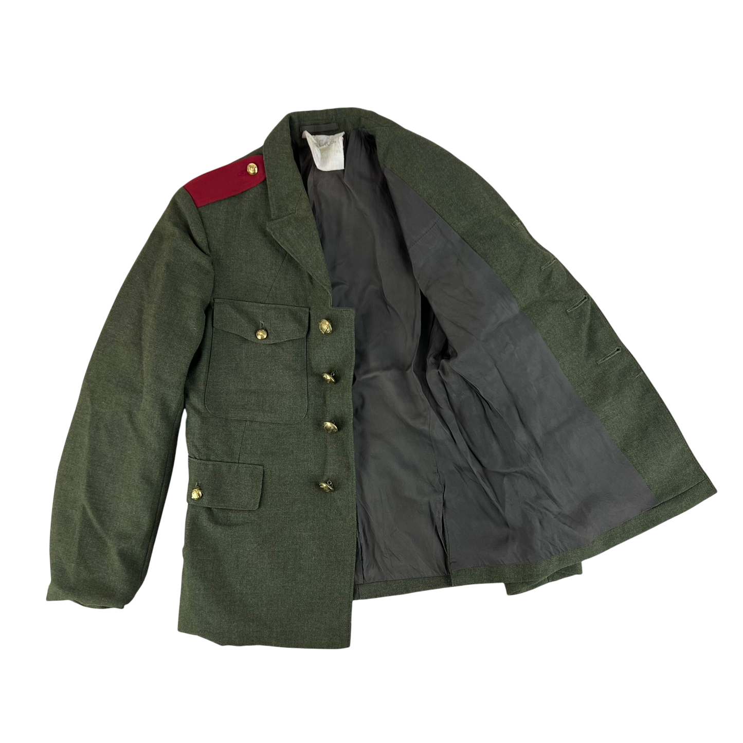Irish Army 80s Green Dress Jacket - Medium