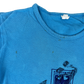 West German Army 70s Blue Training T Shirt - Small