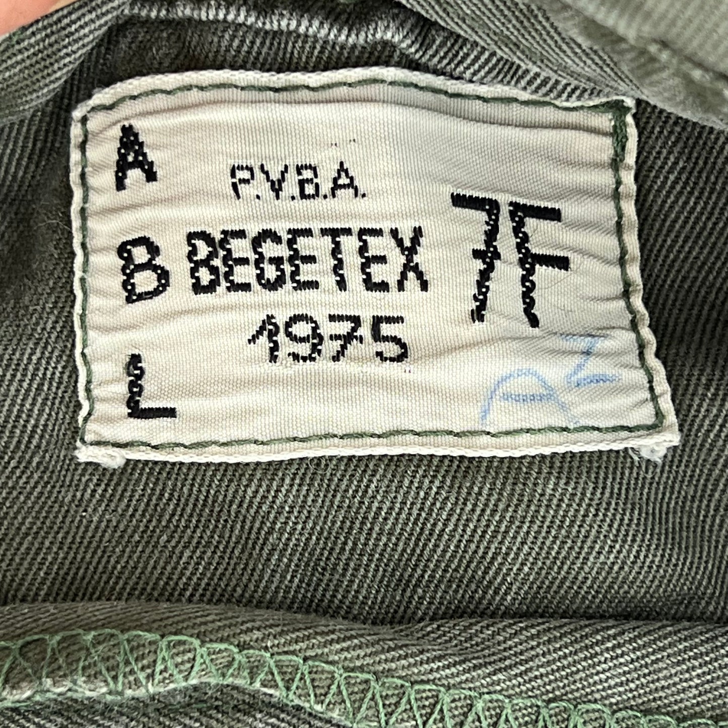 Belgian Air Force M64 Olive Green Flight Suit - X Large