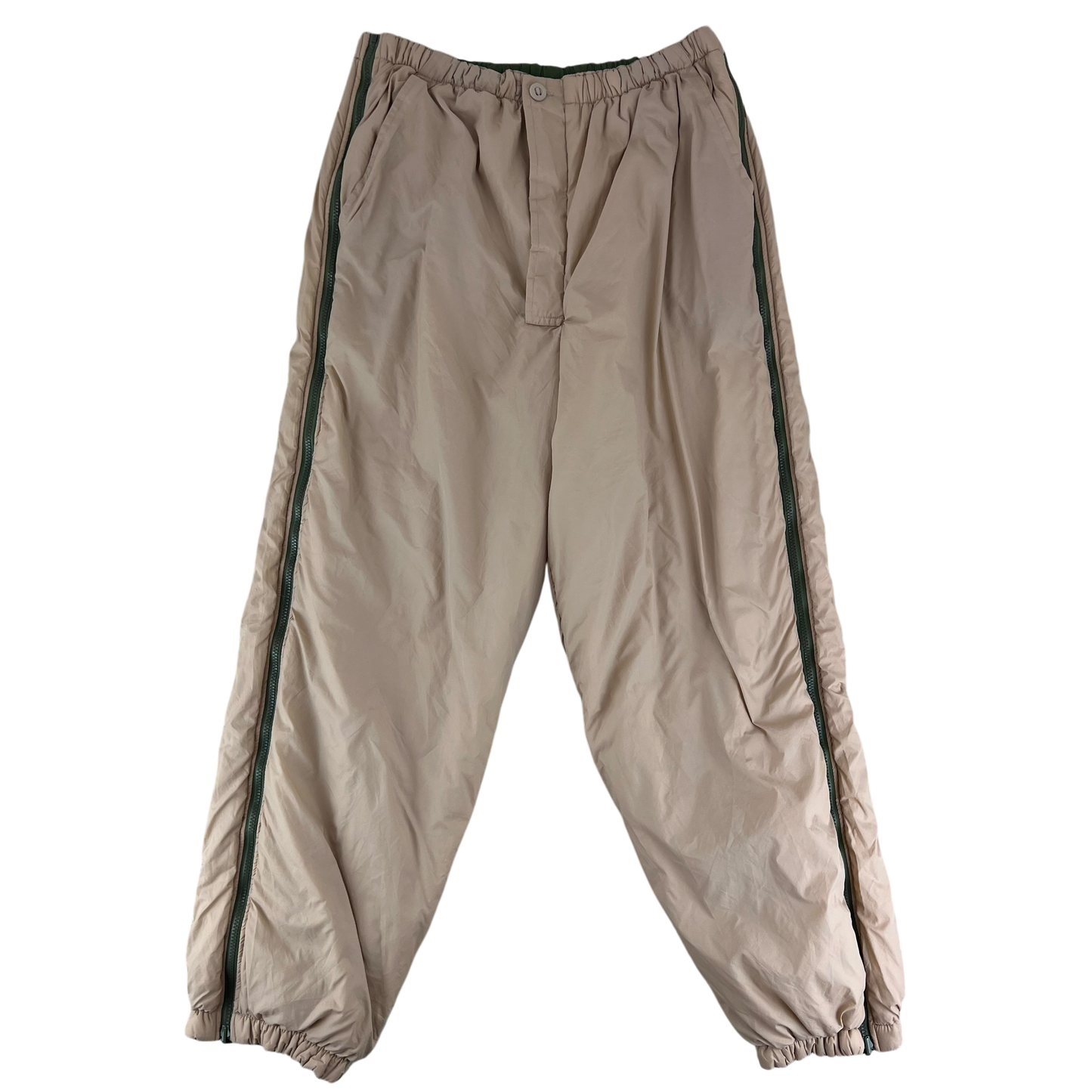 British Army Reversible Thermal Olive Green / Tan Quilted Trousers - Medium