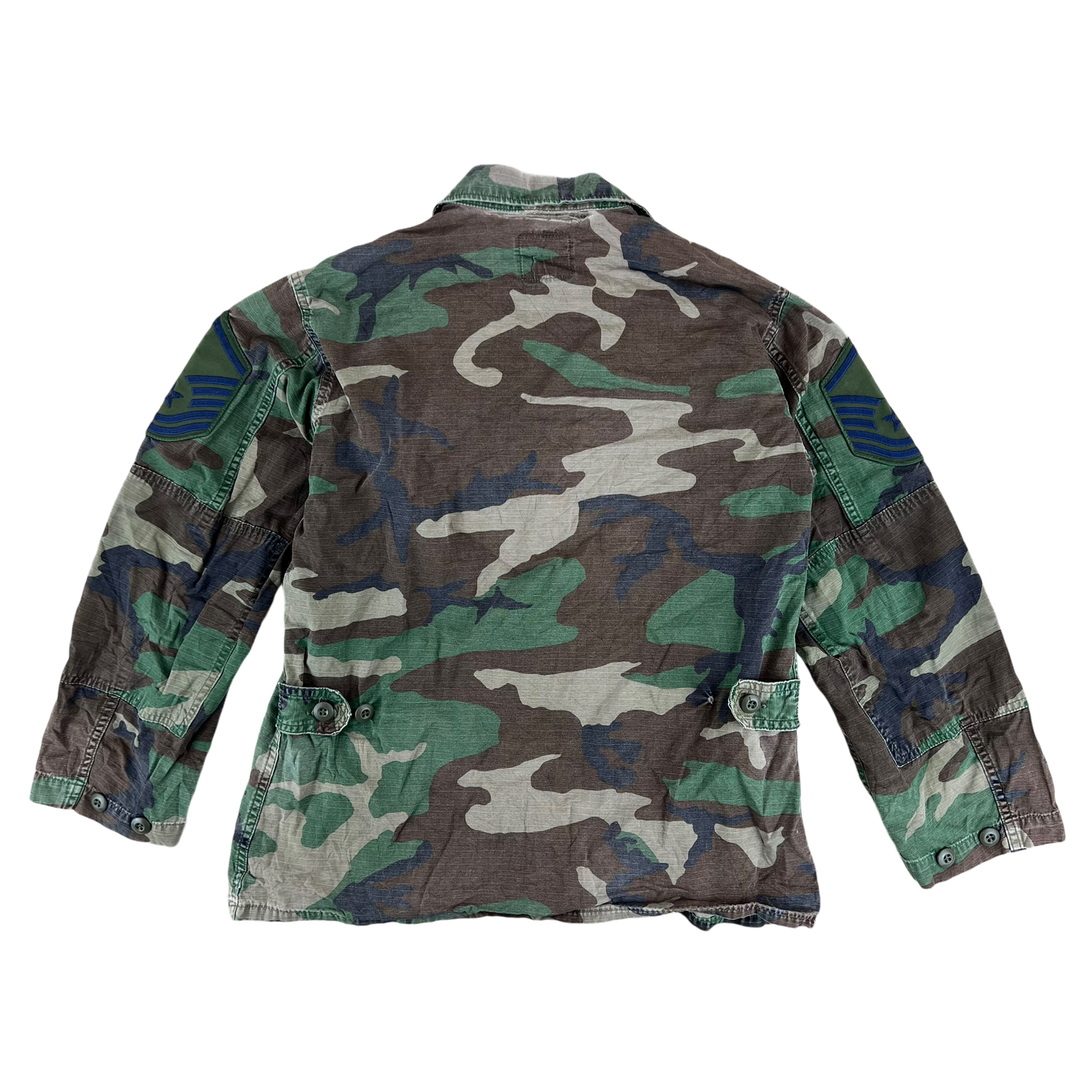 US Army M81 Woodland Camouflage BDU Combat Jacket - Medium / Small