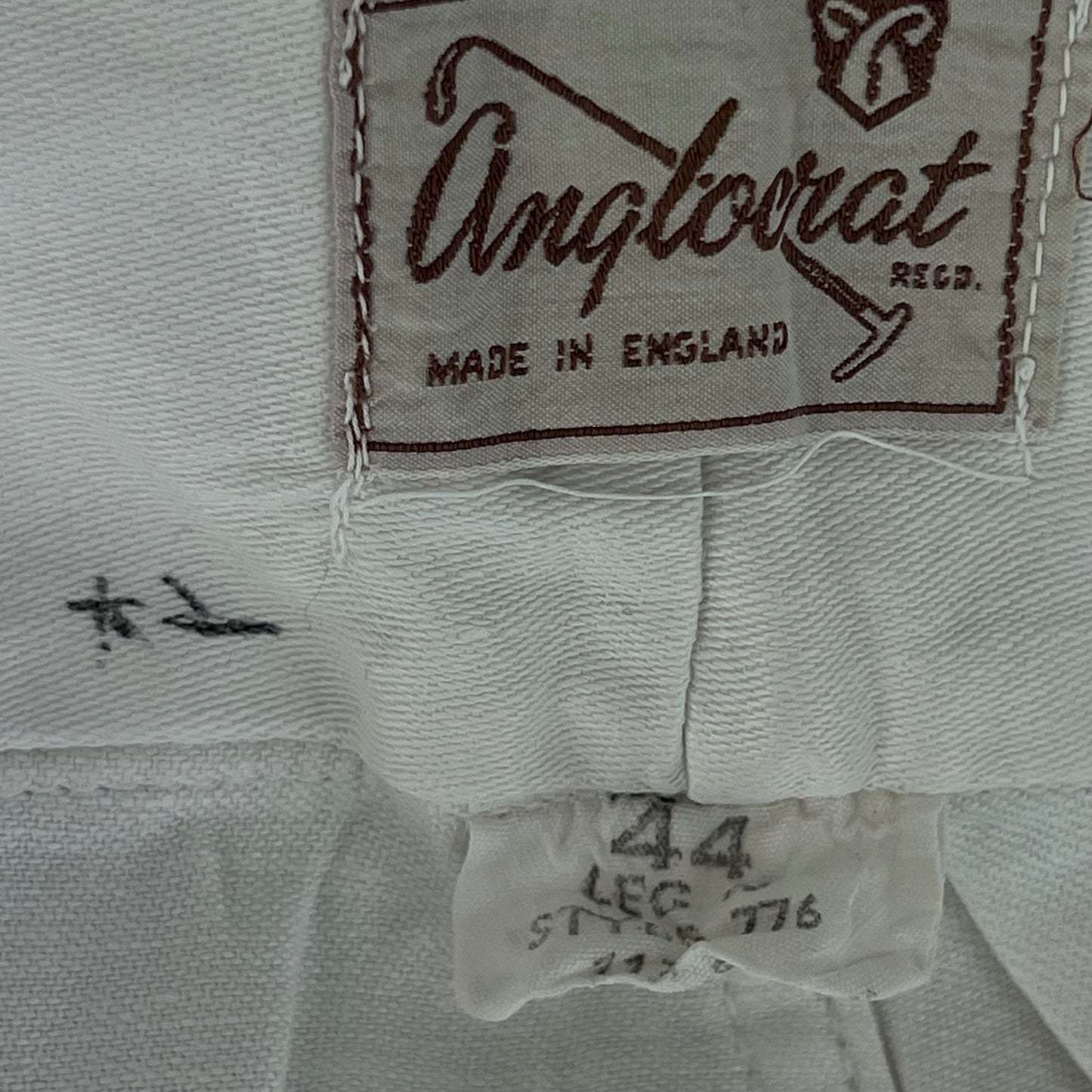 British Merchant Navy 50s Tropical White Shorts - W42