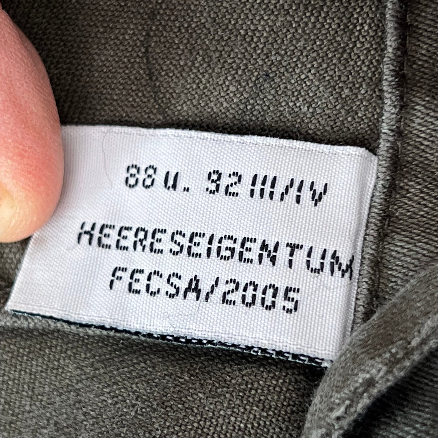 Austrian Army Olive Drab Anzug 03 Alpine Jacket - Medium 88-92 III/IV