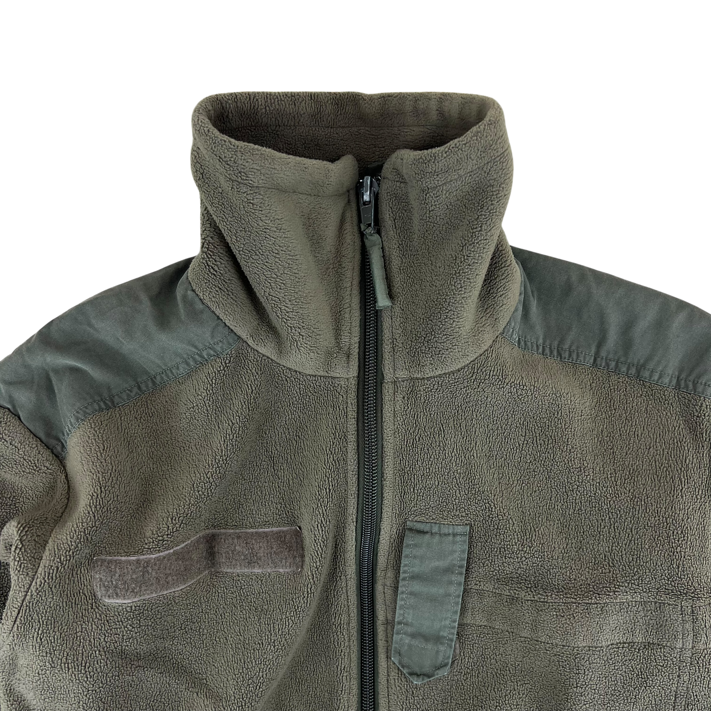 Austrian Army Olive Fleece Cardigan - Medium 96-100 III/IV