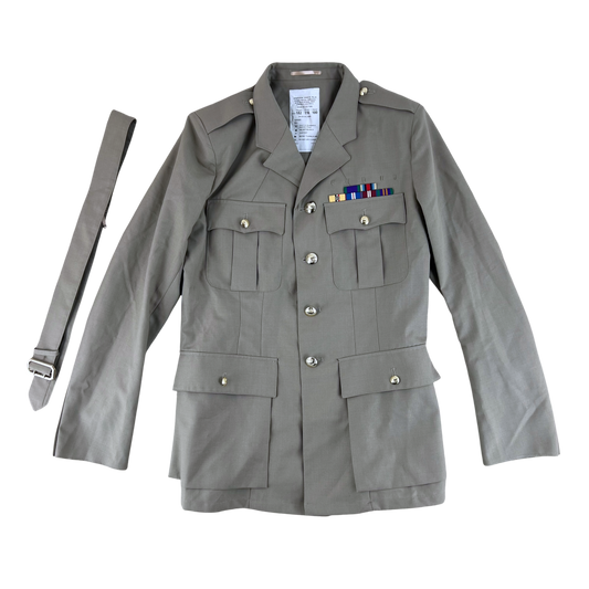 British RAF No. 6 Tropical Dress Jacket w/ Belt - Large 182/116