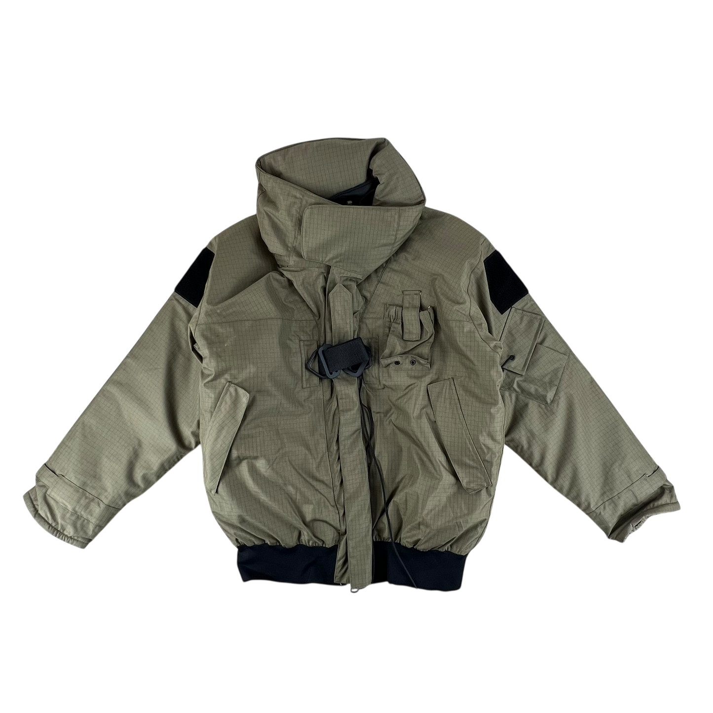 British Royal Navy Olive Upper Deck Jacket - X Large
