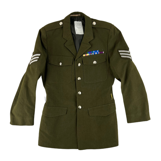 British Army 1980 Pattern No. 2 Olive Green Dress Jacket - Army Air Corps - Medium 176/104
