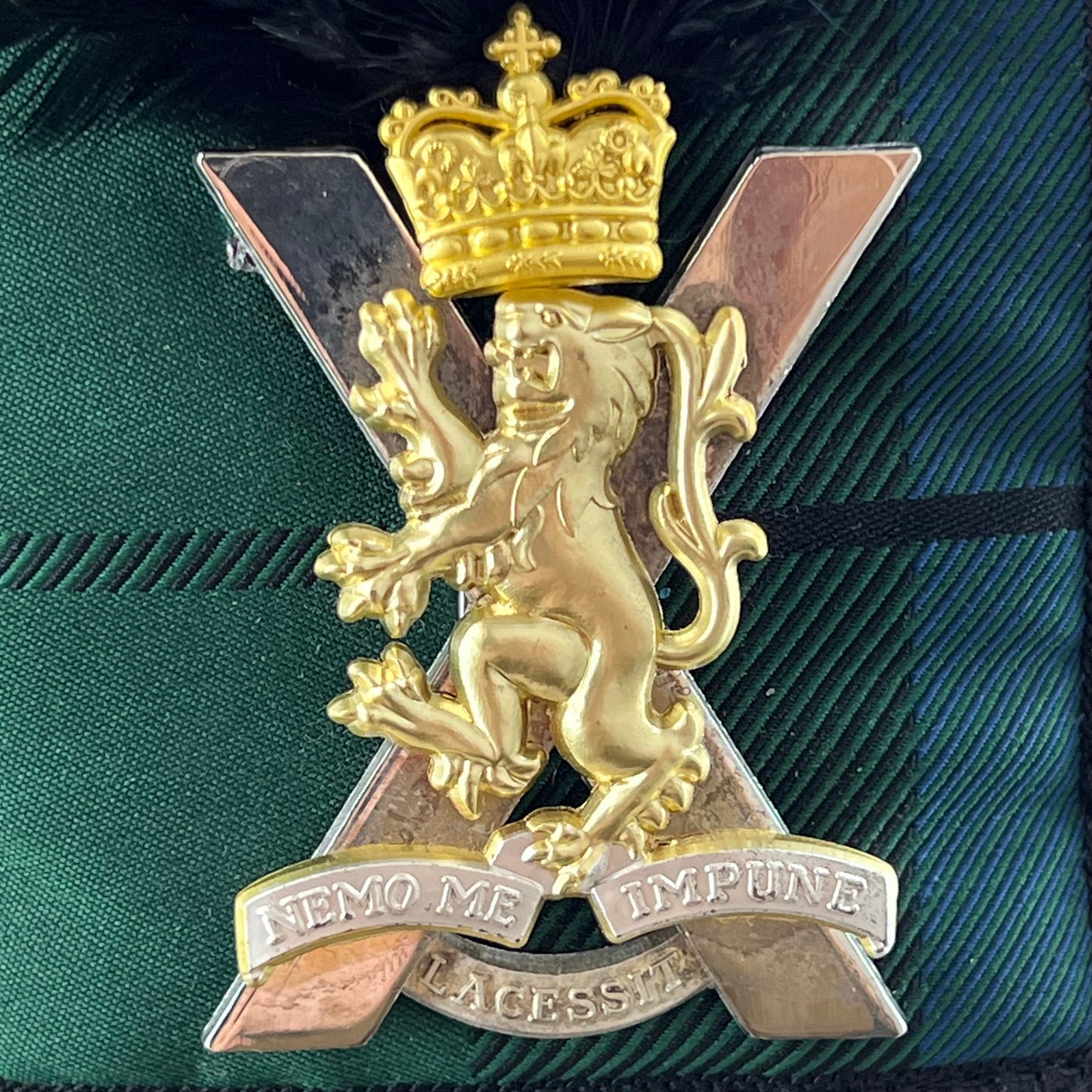 British Army Tam o Shanter w/ Plume - Royal Regiment of Scotland - Large