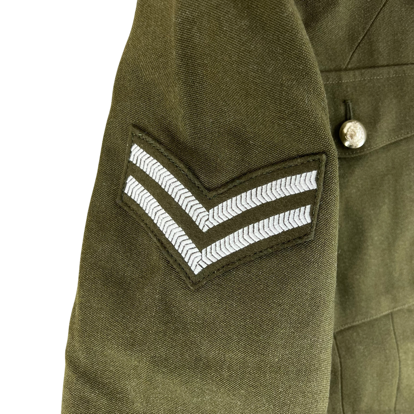 British Army 1980 Pattern No. 2 Olive Green Dress Jacket - RADC - Large 170/112